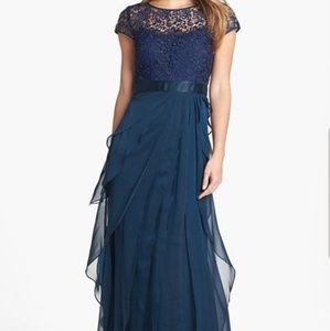 Adrianna Papell navy gown